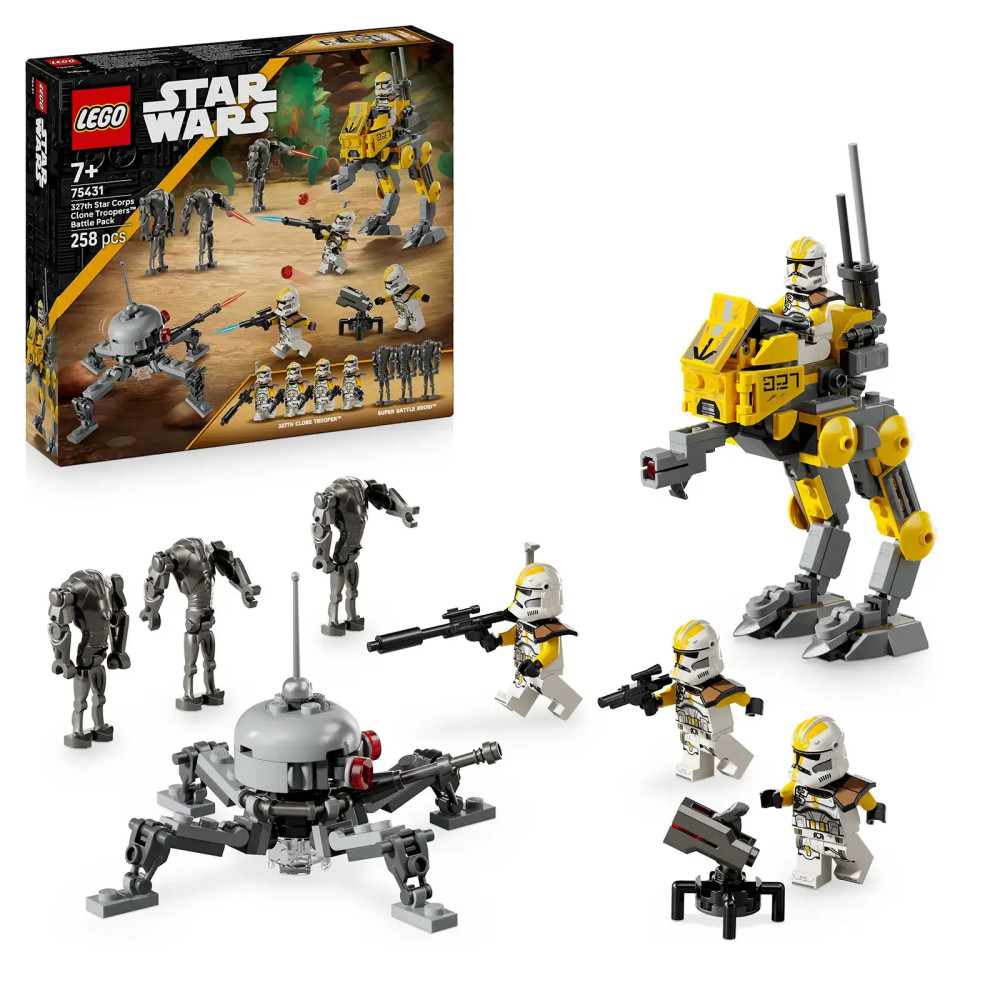 Produktbild för LEGO® Star Wars™ 75431 Bitevní balíček klonovaných vojáků z 327. hvězdného sboru
