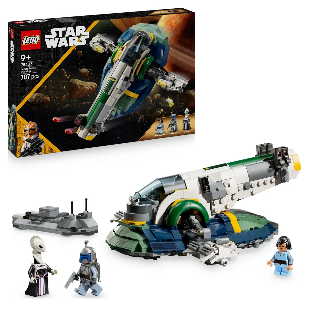 Produktbild för LEGO® Star Wars™ 75433 Jango Fett a jeho hvězdná loď