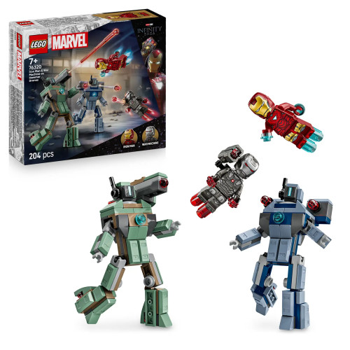 LEGO® LEGO® ǀ Marvel 76320 Iron Man a War Machine vs. Hammerovy Drony