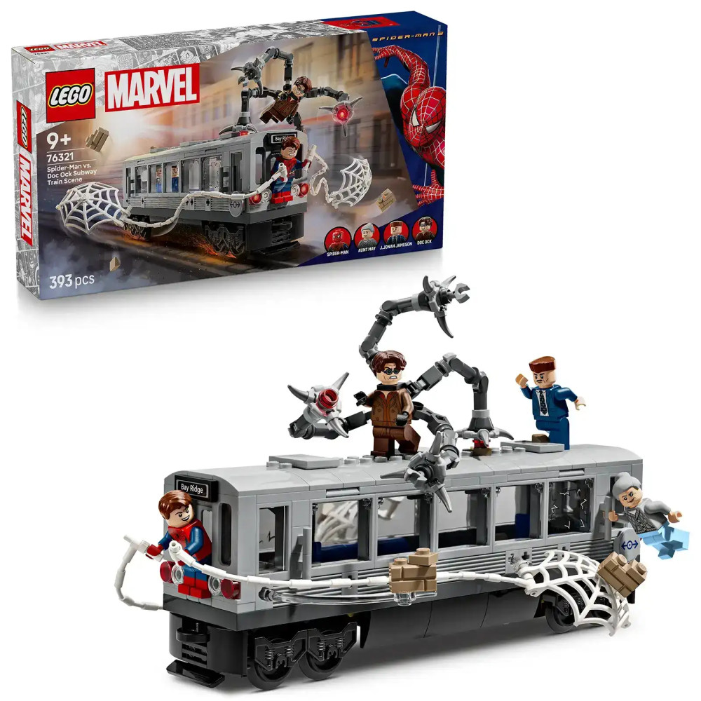 Produktbild för LEGO® ǀ Marvel 76321 Spider-Man vs. Doc Ock: Scéna v metru