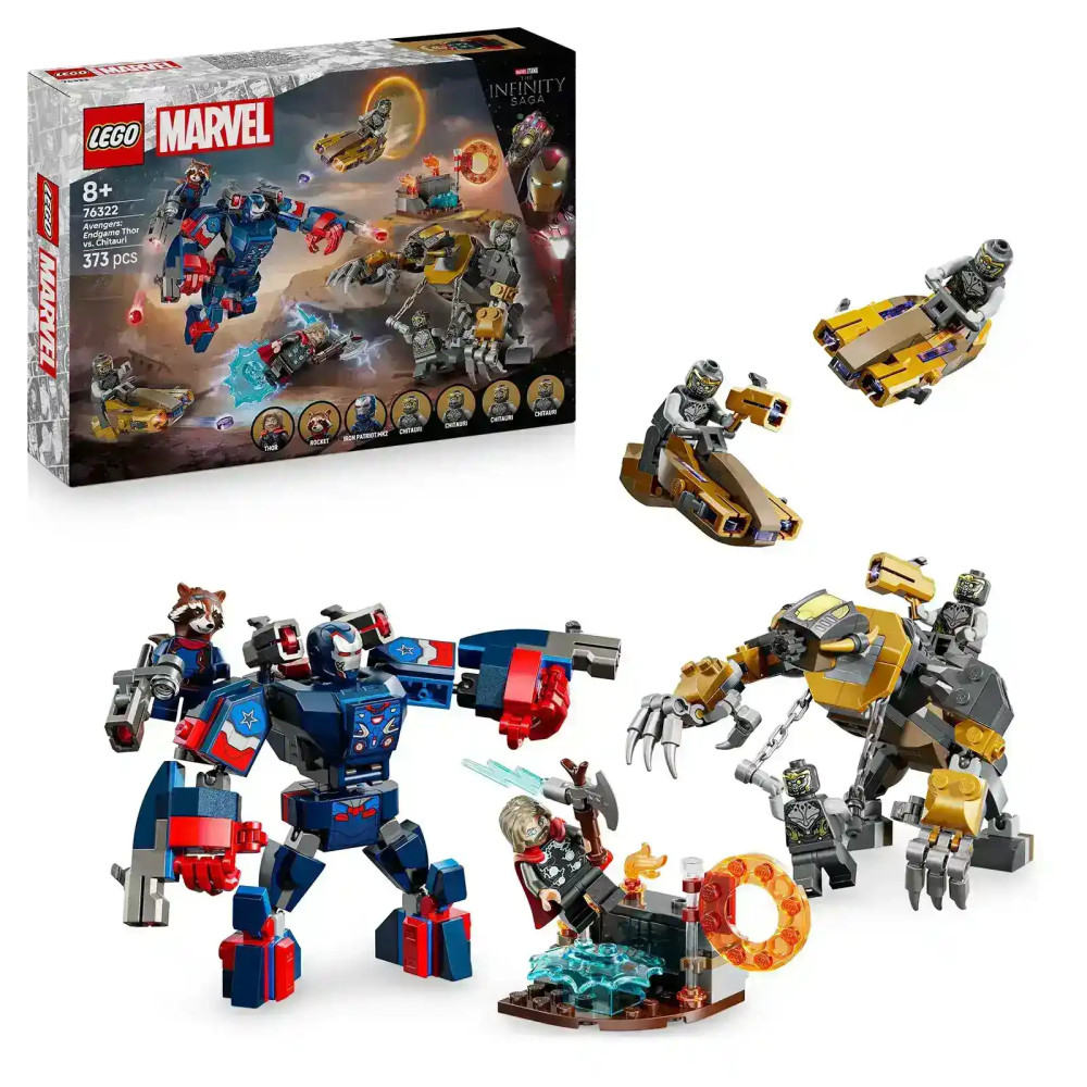 Produktbild för LEGO® ǀ Marvel 76322 Avengers: Endgame Thor vs. Chitauri