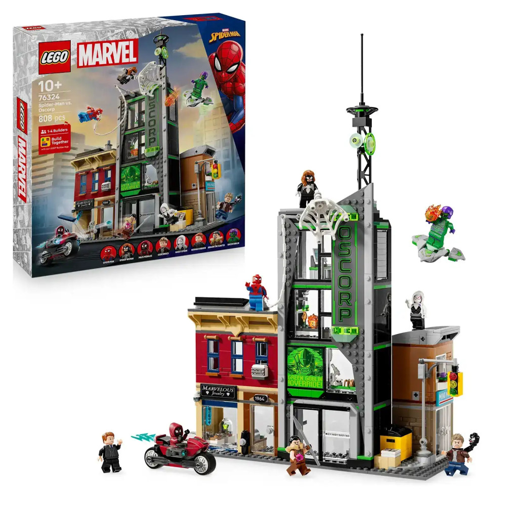 Produktbild för LEGO® ǀ Marvel 76324 Spider-Man vs. Oscorp