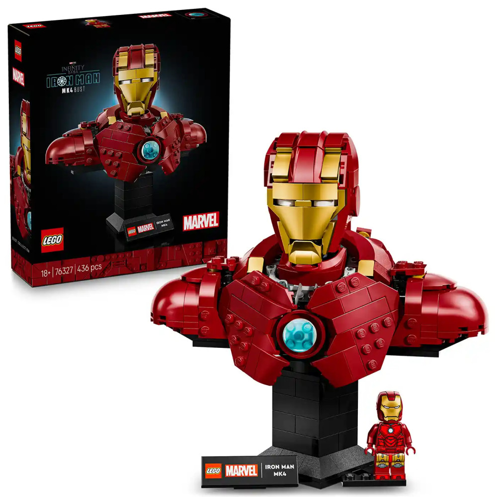 Produktbild för LEGO® ǀ Marvel 76327 Busta Iron Man MK4