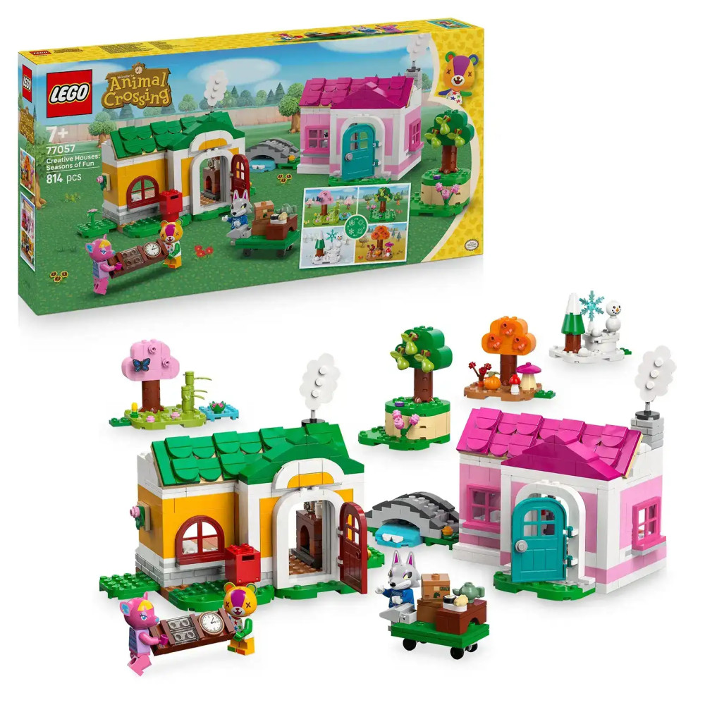 Produktbild för LEGO® Animal Crossing™ 77057 Tvořivé domečky: Zábavná roční období