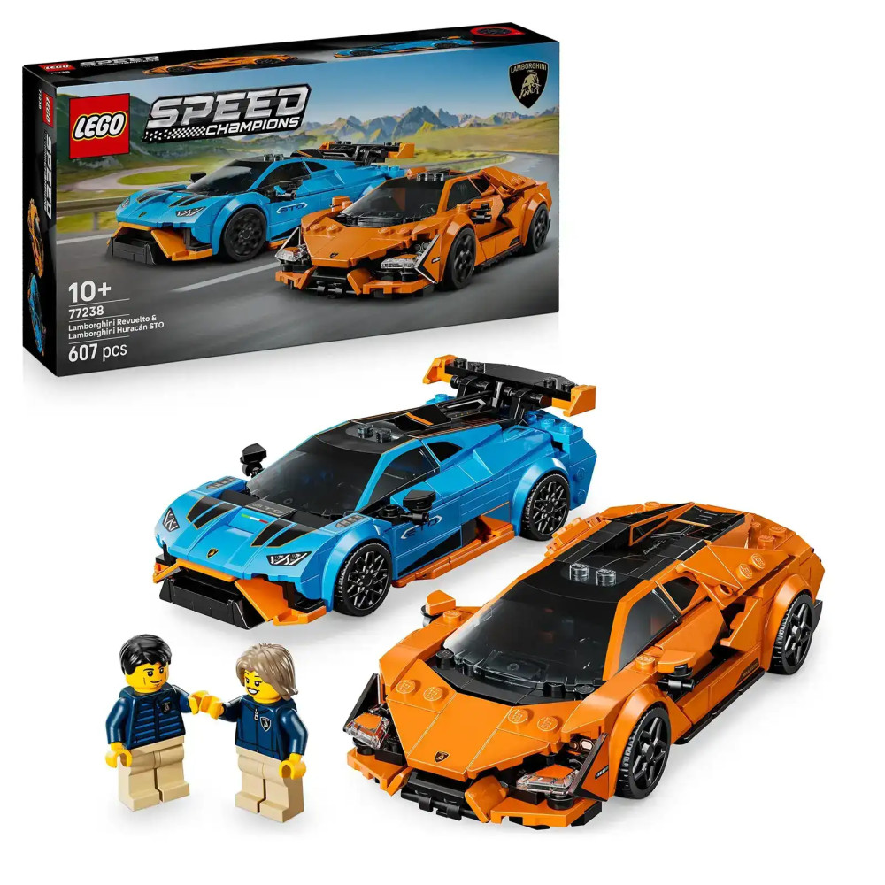 Produktbild för LEGO® Speed Champions 77238 Lamborghini Revuelto a Huracán STO