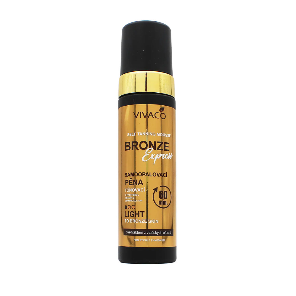 Produktbild för Vivaco Bronze Express Light Self Tanning Mousse 200ml