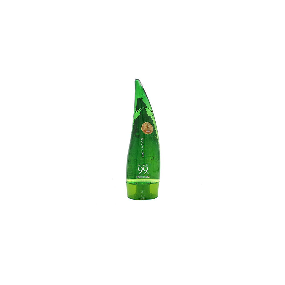 Produktbild för Holika Holika Aloe 99% gel for intensive hydration and skin refreshment with aloe vera 250 ml