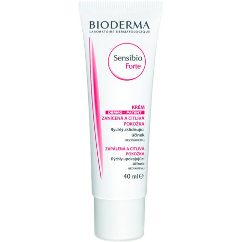 Bioderma Bioderma Sensibio Forte okamžitá zklidňující péče o pleť při pálení a začervenání 40 ml