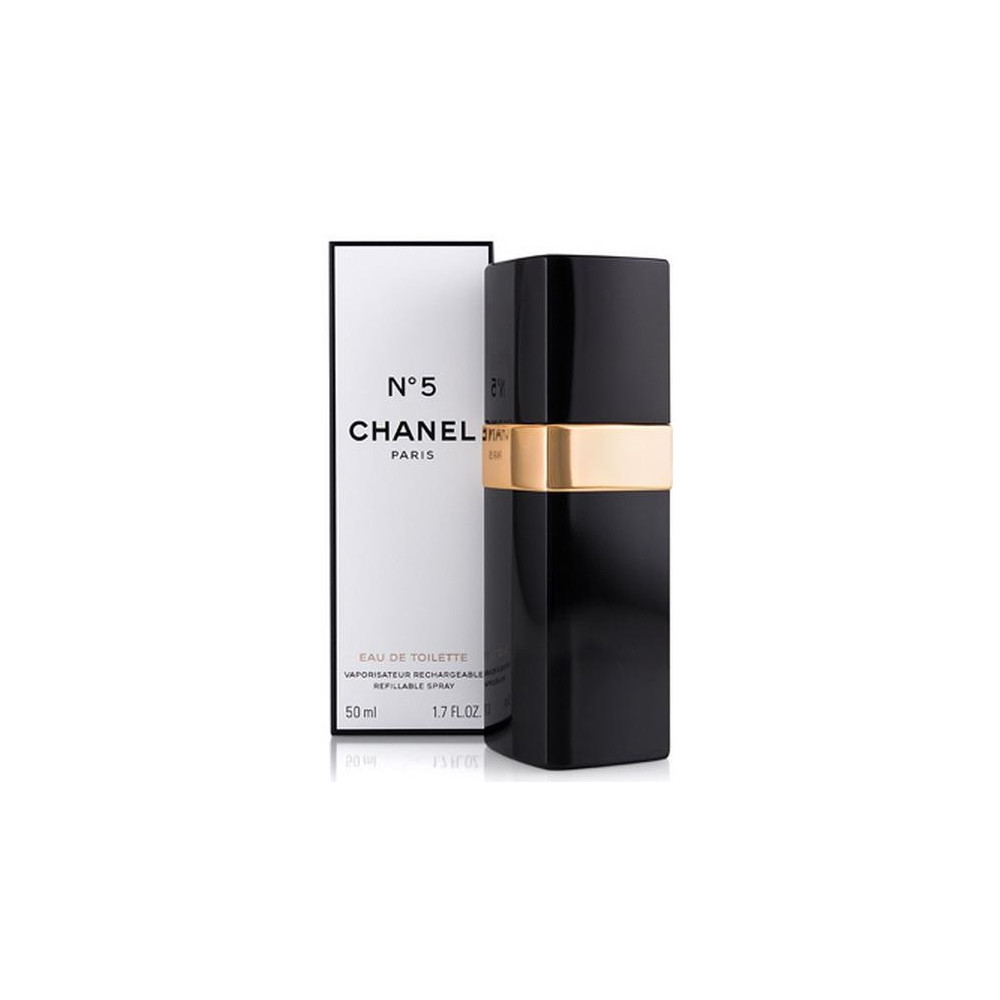 Produktbild för Chanel N°5 eau de toilette for women 50 ml refillable