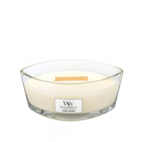 WoodWick WoodWick Island Coconut scented candle with wooden wick 453,6 g