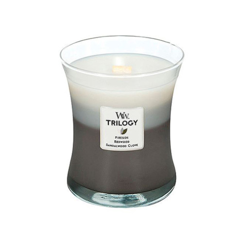 WoodWick WoodWick Warm Woods scented candle with wooden wick 275 g