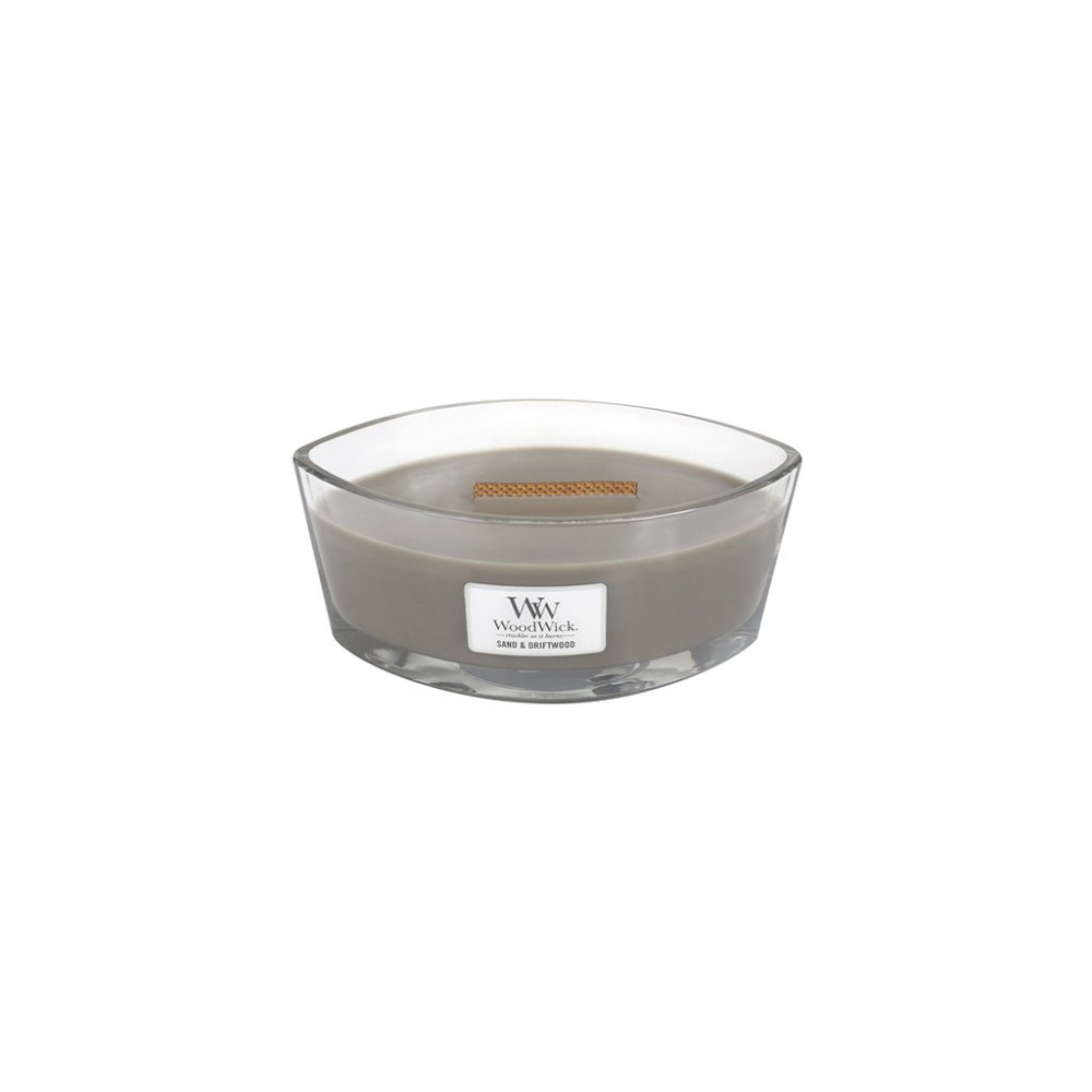 Produktbild för WoodWick Sand & Driftwood scented candle with wooden wick 453,6 g