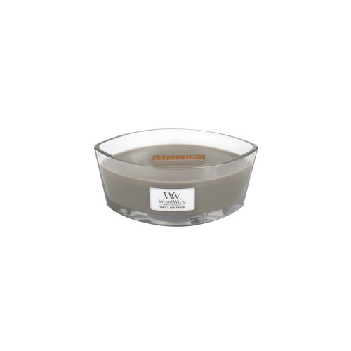 WoodWick WoodWick Sand & Driftwood scented candle with wooden wick 453,6 g