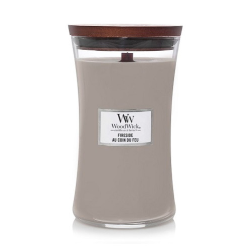 WoodWick WoodWick Fireside scented candle with wooden wick 609,5 g