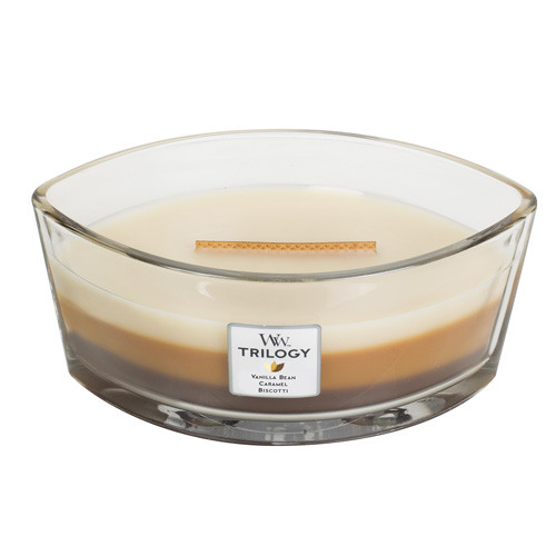 WoodWick WoodWick Café Sweets scented candle with wooden wick 453,6 g