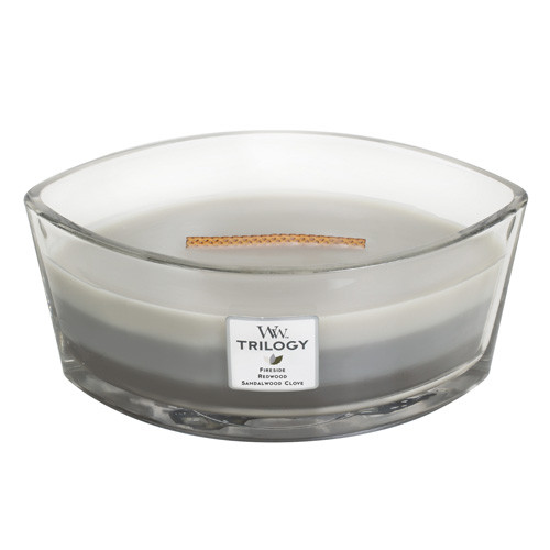 WoodWick WoodWick Warm Woods scented candle with wooden wick 453,6 g