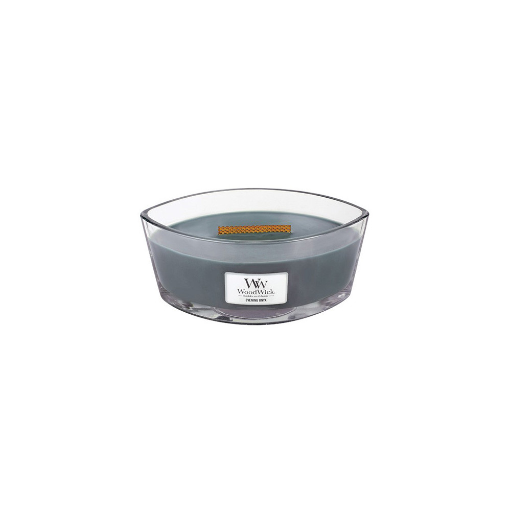 Produktbild för WoodWick Evening Onyx scented candle with wooden wick 453,6 g