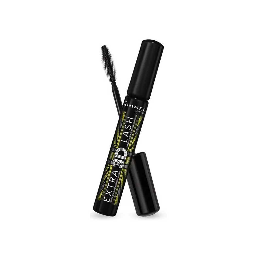 Produktbild för Rimmel Mascara Extra 3D Lash mascara 8 ml 003 Extreme Black