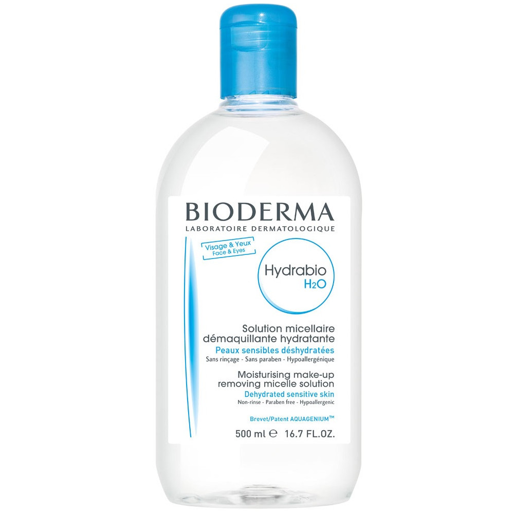 Produktbild för Bioderma Hydrabio H2O micellar water for dehydrated skin 500 ml