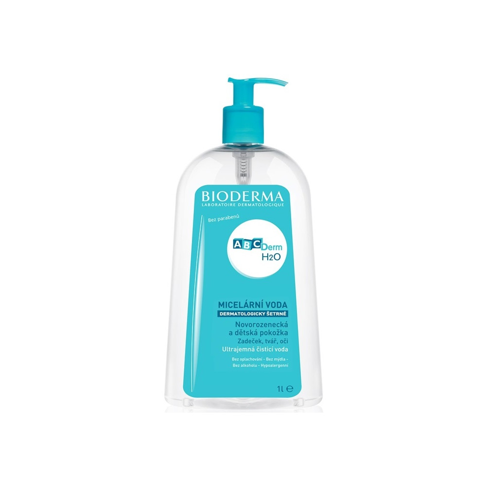 Produktbild för Bioderma ABCDerm micelar water K 1000 ml