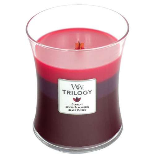 WoodWick WoodWick Sun Ripened Berries scented candle with wooden wick 275 g