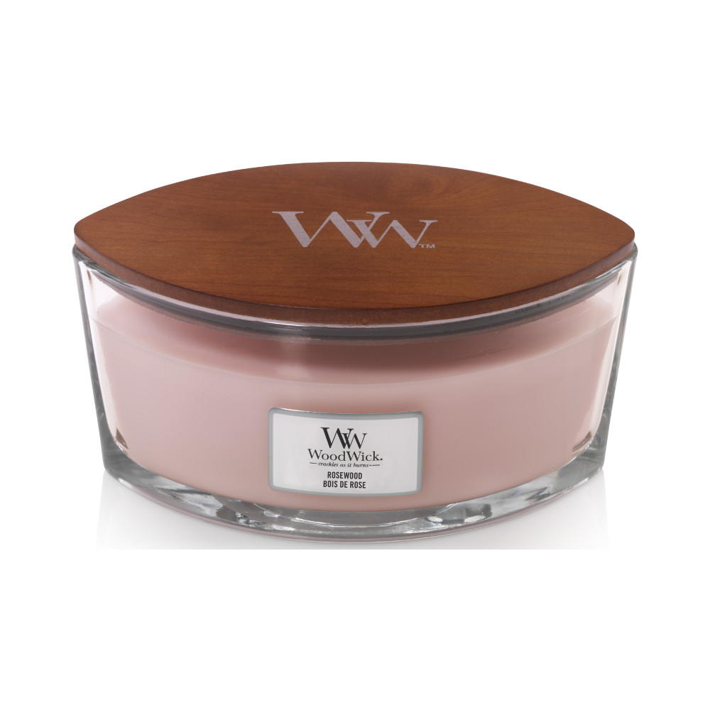 Produktbild för WoodWick Rosewood scented candle with wooden wick 453,6 g