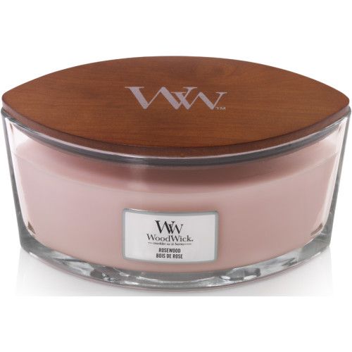WoodWick WoodWick Rosewood scented candle with wooden wick 453,6 g