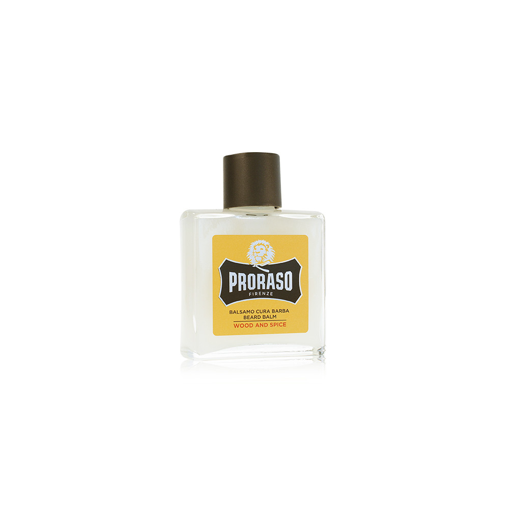 Produktbild för PRORASO Wood And Spice beard balm for men 100 ml