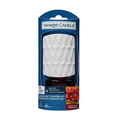 Yankee Candle Yankee Candle ScentPlug Organic Pattern Starter Kit Black Cherry