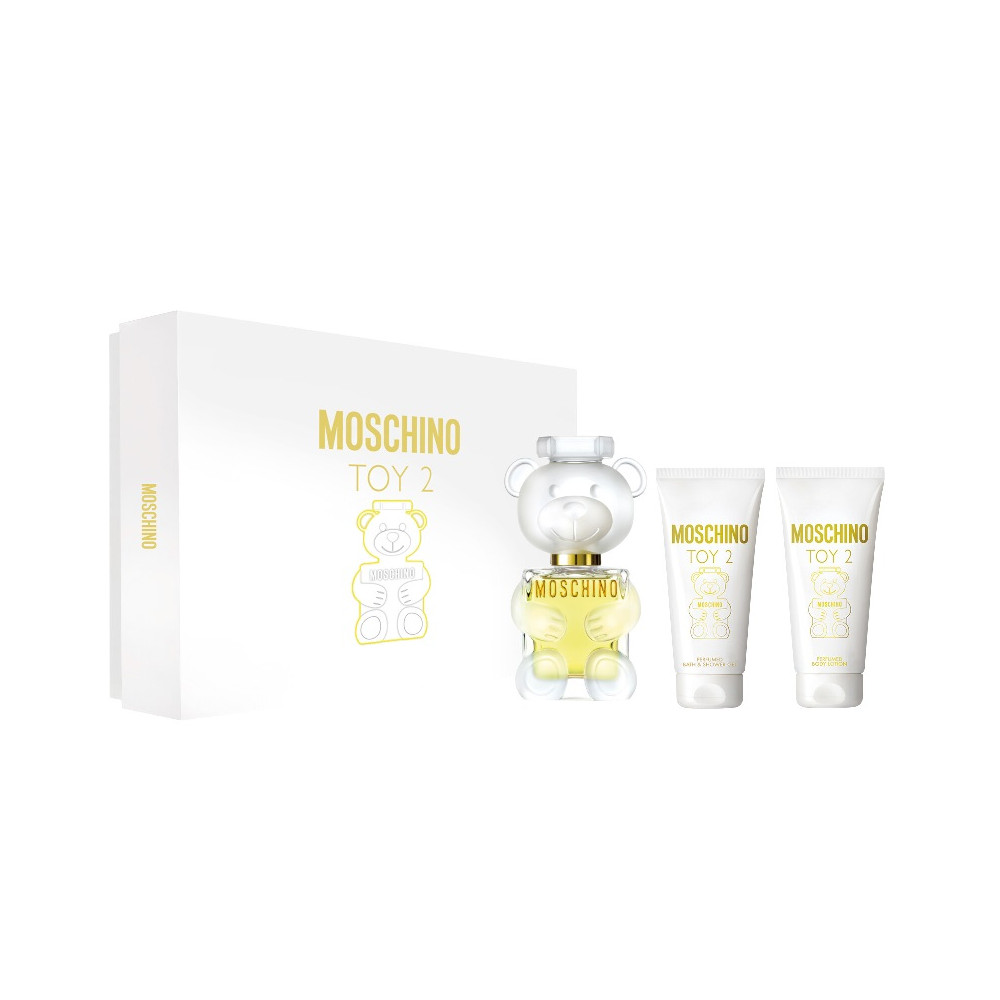 Produktbild för Moschino Toy 2 eau de parfum for women 50 ml + tělové mléko 50 ml + sprchový gel 50 ml gift set