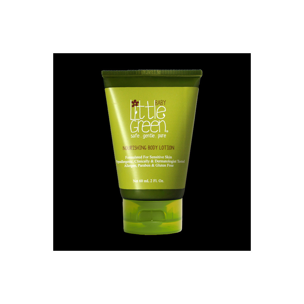 Produktbild för Little Green BABY Nourishing Body Lotion vyživující tělové mléko pro děti 0-3 60 ml