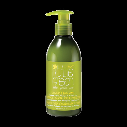 Little Green Little Green BABY Shampoo & Body Wash šampon a sprchový gel v jednom pro děti 0-3 240 ml