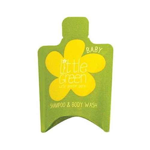 Little Green Little Green BABY Shampoo & Body Wash šampon a sprchový gel v jednom pro děti 0-3 15 ml