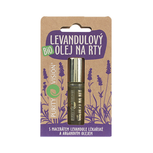 Purity Vision Purity Vision Bio levandulový olej na rty 10 ml