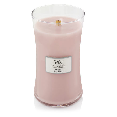WoodWick WoodWick Rosewood scented candle with wooden wick 609,5 g