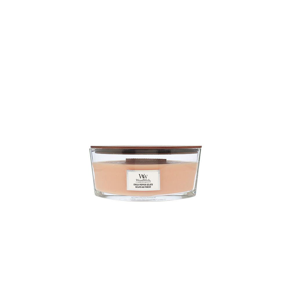 Produktbild för WoodWick Chilli Pepper Gelato scented candle with wooden wick 453,6 g