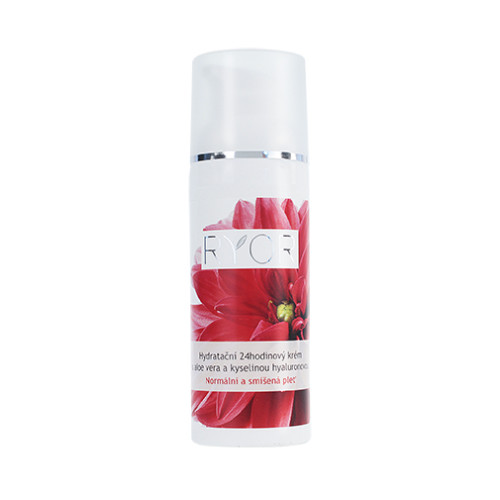 Ryor Ryor Hydratační 24hodinový krém s aloe vera a kyselinou hyaluronovou 50 ml