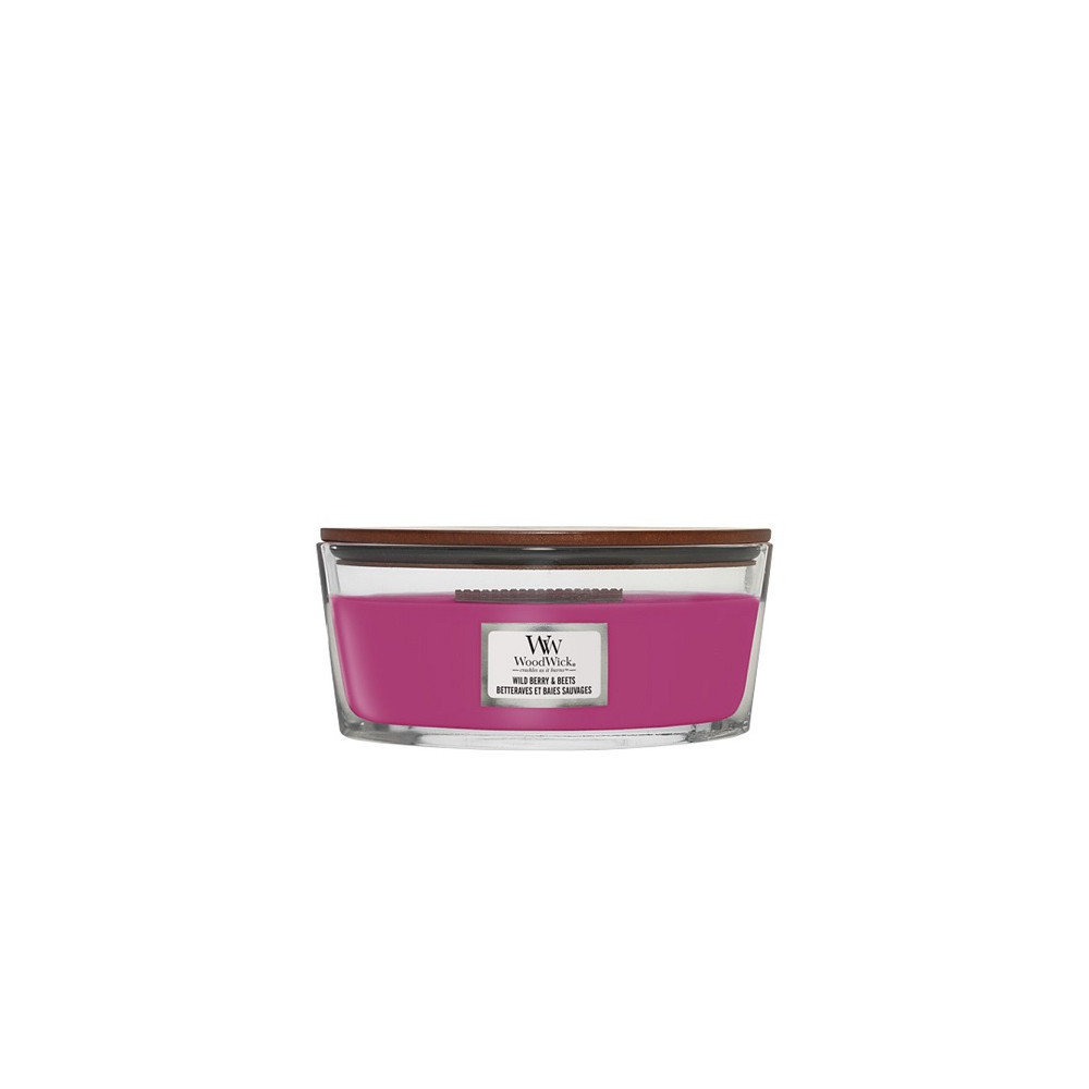 Produktbild för WoodWick Wild Berry & Beets scented candle with wooden wick 453,6 g