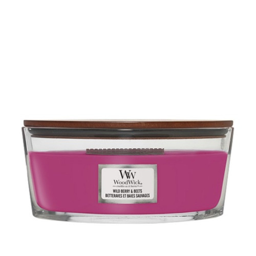 WoodWick WoodWick Wild Berry & Beets scented candle with wooden wick 453,6 g