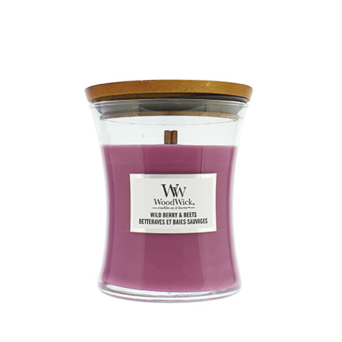 WoodWick WoodWick Wild Berry & Beets scented candle with wooden wick 275 g