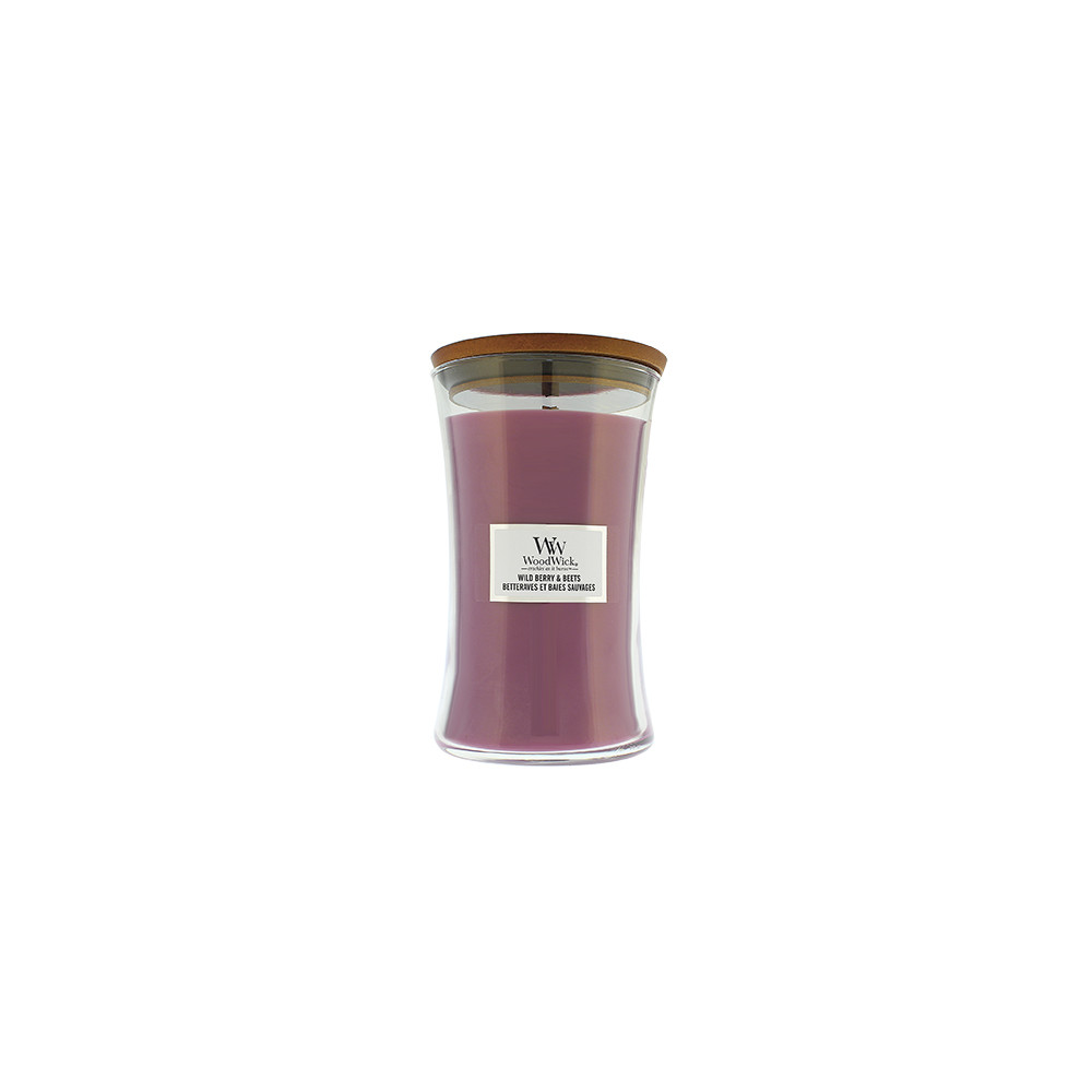 Produktbild för WoodWick Wild Berry & Beets scented candle with wooden wick 609,5 g