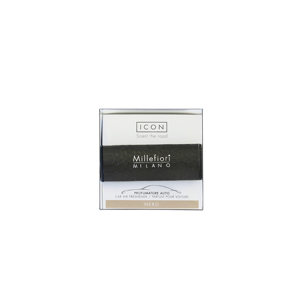 Produktbild för Millefiori Milano Icon Metal Nero car fragrance