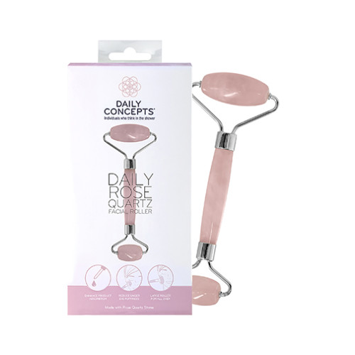 Daily Concepts Daily Concepts Daily Rose Quartz Facial Roller masážní váleček na obličej