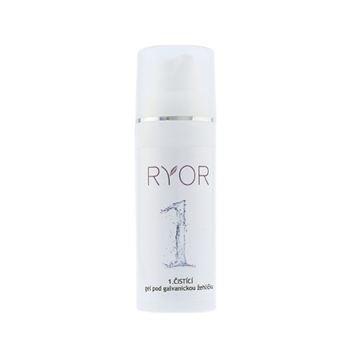 Ryor RYOR Professional Skin Care čistící gel pod galvanickou žehličku 50 ml