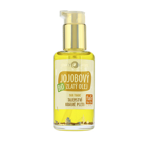 Purity Vision Bio jojobový zlatý olej 100 ml - Serum & Olja