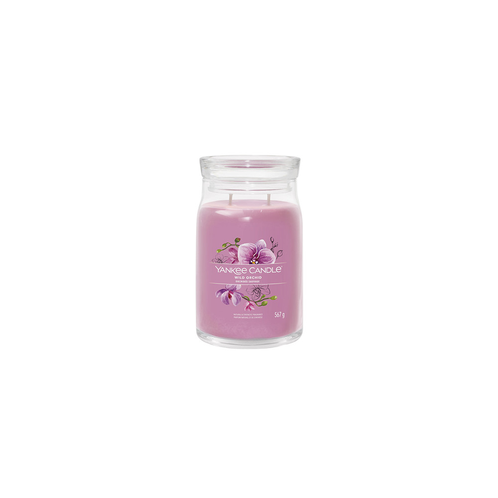 Produktbild för Yankee Candle Wild Orchid signature svíčka velká 567 g