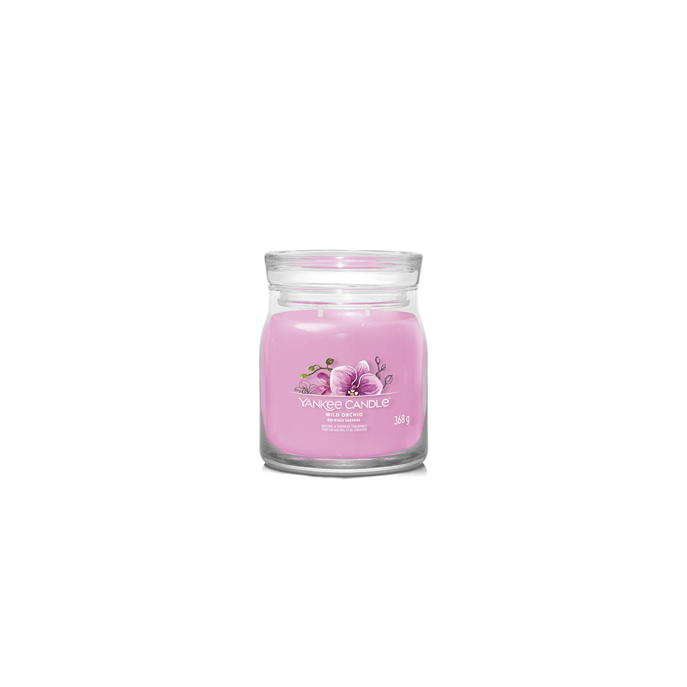 Produktbild för Yankee Candle Wild Orchid signature svíčka střední 368 g