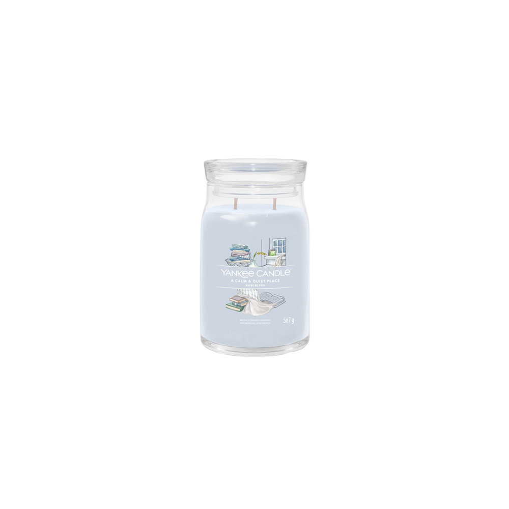 Produktbild för Yankee Candle A Calm & Quiet Place signature svíčka velká 567 g