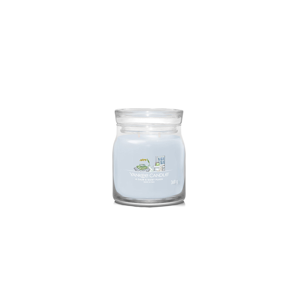 Produktbild för Yankee Candle A Calm & Quiet Place signature svíčka střední 368 g