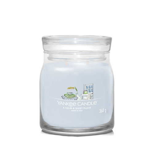Yankee Candle Yankee Candle A Calm & Quiet Place signature svíčka střední 368 g